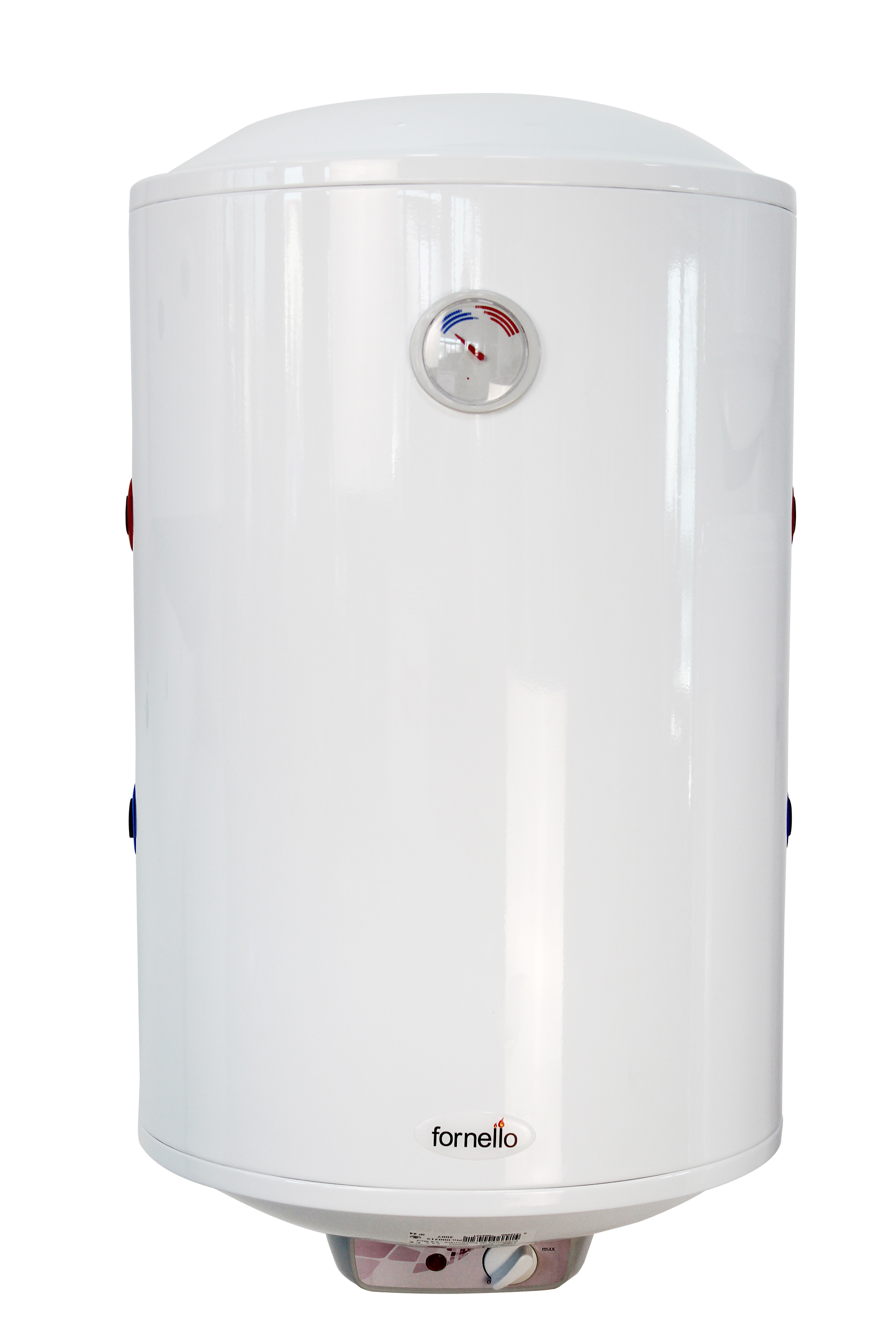 Boiler termoelectric tanc in tanc Fornello Titanium Plus, 80 litri, 2000 watt, racord lateral stanga/dreapta, reglaj extern al temperaturii