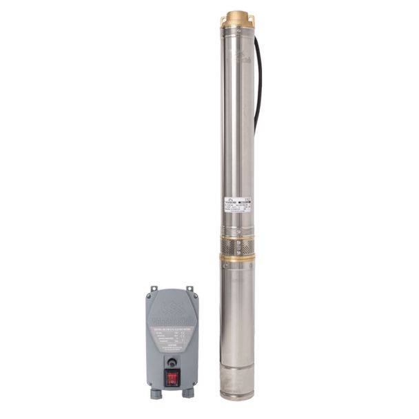 Pompa submersibila centrifugala multietajata Wasserkonig SI8594/3.5, diametru 3.5"", putere 1200 W, debit 5640 l/h, inaltime refulare 85 m