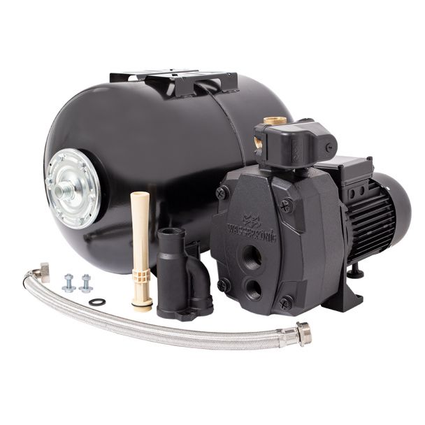 Hidrofor cu pompa de mare adancime Wasserkonig WSK2867-50, putere 1550 W, debit 2820 l/h, inaltime refulare 67 m, aspiratie 40 m, vas de expansiune 50 litri