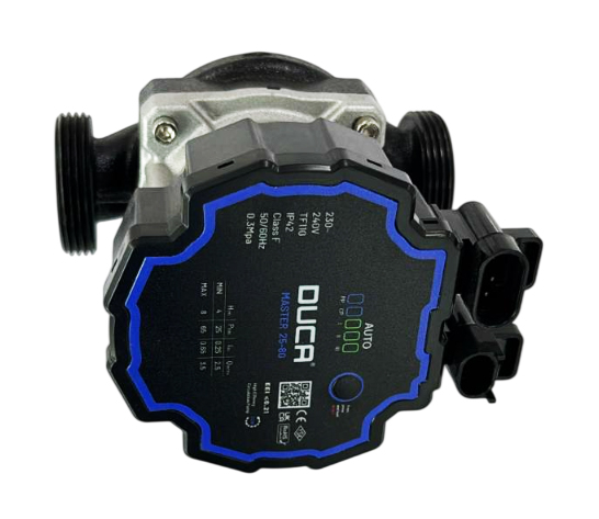 Pompa circulatie electronica pentru centrale si termoseminee pe peleti Fornello Calore Compact si Fornello Incanto Compact 25 sau 35 kw
