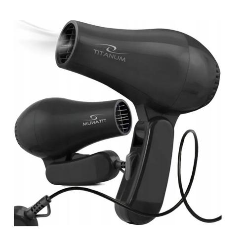 ​Uscator de par Esperanza Titanium TBH003K, 750W, 2 trepte, pliabil (Negru)