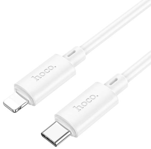 Cablu Date si Incarcare USB-C - Lightning HOCO X88, 20W, 1m, Alb