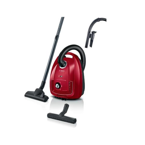 Aspirator cu sac BOSCH Series 4 BGD38RD1H, 600 W, 4L (Rosu)