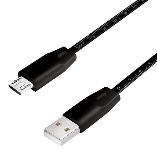 Cablu LOGILINK USB 2.0 Cable, AM to Micro BM, 1m, Negru