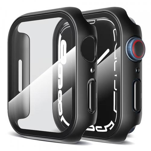 Husa Techsuit Defense360 Pro pentru Apple Watch Series 7 41mm, Neagra