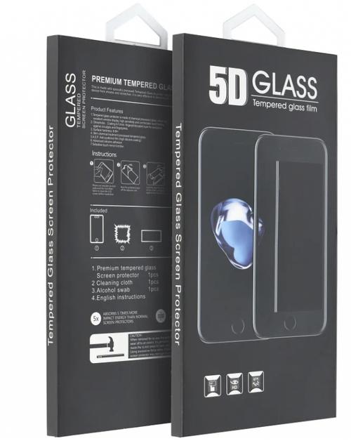 Folie de protectie Ecran OEM pentru Samsung Galaxy A27 5G, Sticla Securizata, Full Glue, 5D, Neagra