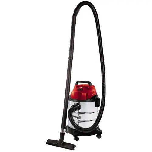 Aspirator umed/uscat Einhell TH-VC 1820 S, 1250 W, putere aspiratie 18 kPa, rezervor otel inoxidabil 20 L