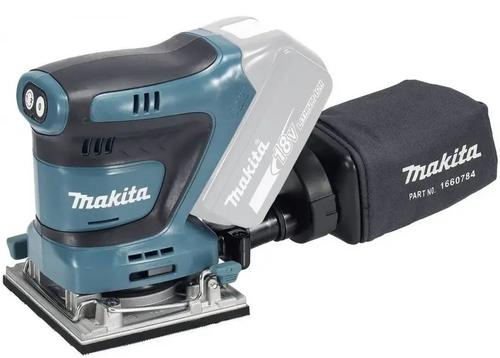 Slefuitor oscilational Makita DBO484Z 18V LXT, 112x102 mm, fara acumulatori si incarcator, set complet