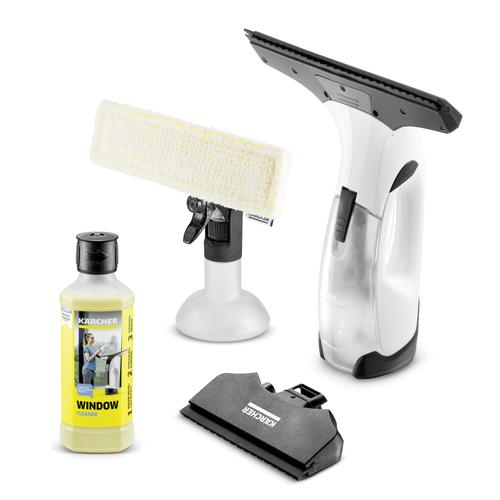 Aspirator de geamuri Karcher WV 2 Plus N D500, 0.1 L, Autonomie 35 minute (Negru/Argintiu)
