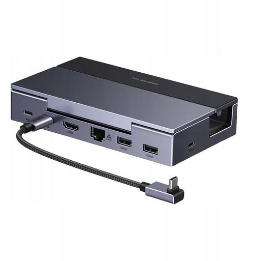 Statie de andocare console Ugreen CM800, 6-in-1, compatibila cu ASUS ROG ALLY si STEAM Deck (Gri)