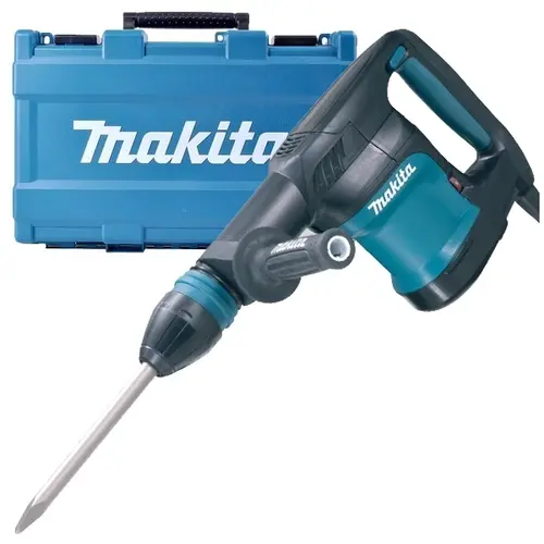 Ciocan rotopercutor Makita HM0870C, 1100W, 7.6J, 5.1kg, SDS-Max in valiza