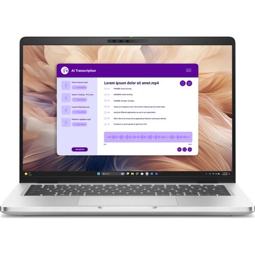 Laptop Dell Pro 14 Plus PB14250 (Procesor Intel® Core™ Ultra 7 265U (12M Cache, up to 5.30 GHz), 14inch FHD+, 32GB, 1TB SSD, Intel Arc 130V Graphics, Windows 11 Pro, Gri)
