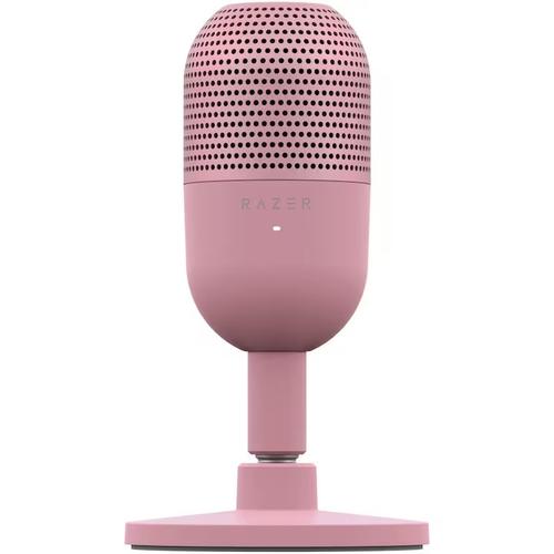 Microfon Razer Seiren V3 Mini, Supercardioid, Cu fir (Roz)