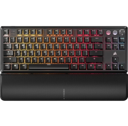 Tastatura Gaming Corsair K70 PRO TKL, Wired, USB, iluminare RGB (Negru)