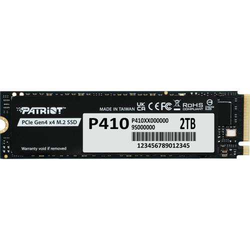 SSD Patriot Viper P410, M.2 PCIe Gen 4 x4, NVMe, 2TB