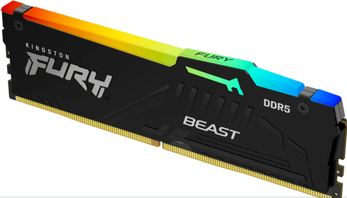 Memorie Kingston FURY Beast RGB 32GB DDR5 6000MHz CL30