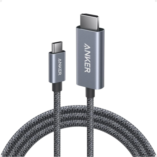 Cablu Audio si Video USB-C - HDMI Anker Nano, 1.8m, Gri
