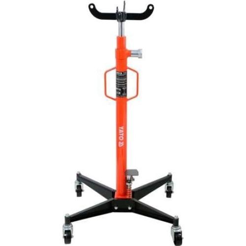 Cric hidraulic, Yato YT-55601, Sarcina 0.5 T, 4 roti pivotante, Portocaliu/Negru
