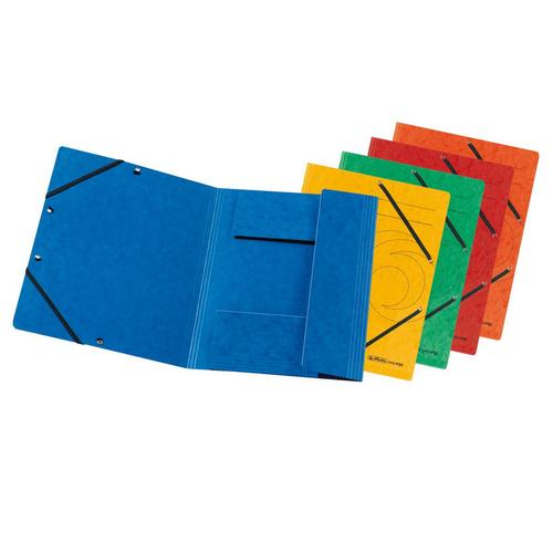 Dosar plic elastic A4 Herlitz, 10buc