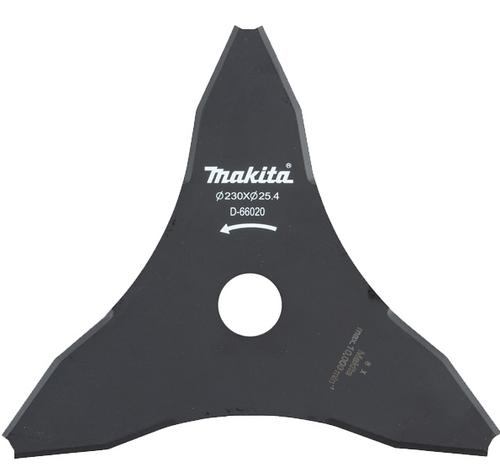 Cutit pentru motocoasa Makita D-66020, 230x25.4 mm, 3 dinti, DUR190L, DUR190U, DUR368A, DUR368L, DUR369A, UR101C