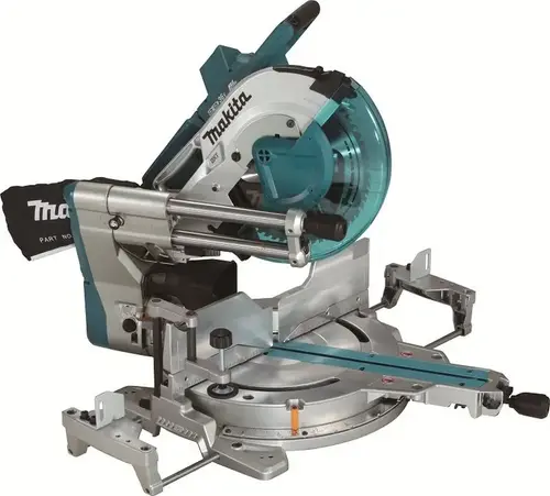 Fierastrau electric Makita DLS211ZU, 305 mm, 2x18V, fara acumulatori si incarcator, cu functie de taiere in unghi