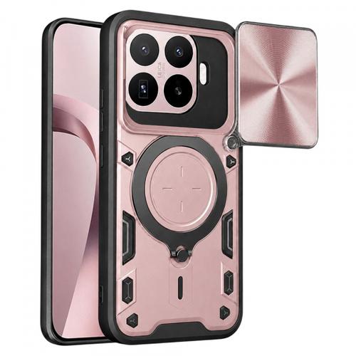 Husa pentru Xiaomi 17T, Techsuit, CamGuard Pro, Roz Aurie