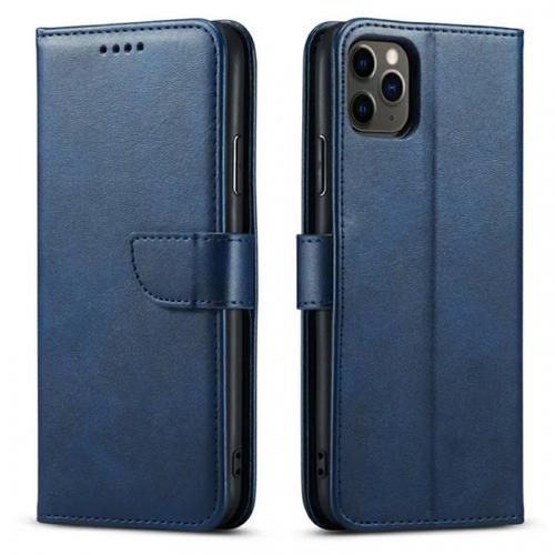 Husa pentru Honor 600 Lite, OEM, Marva Wallet, Albastra
