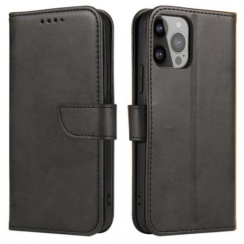Husa pentru Samsung Galaxy A27 5G, OEM, Marva Wallet, Neagra