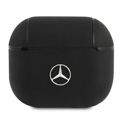 Husa AirPods 3, Mercedes-Benz (Negru)