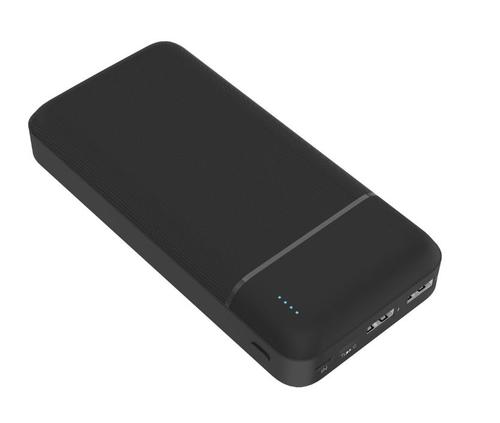 Acumulator extern Platinet PMPB30WQC728B, 30000mAh, USB, USB Type-C (Negru)