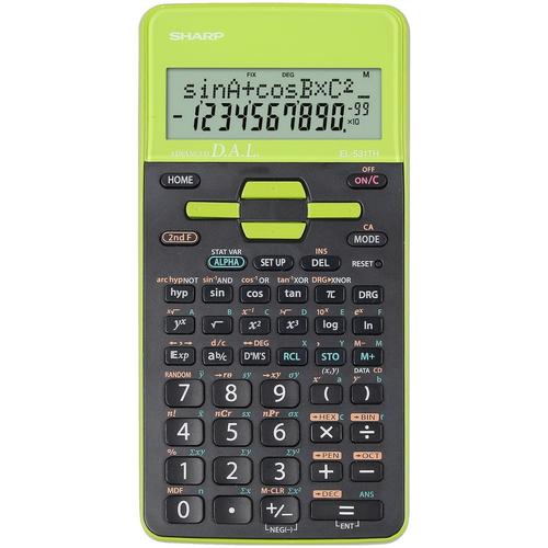 Calculator stiintific Sharp, 10 digits, 273 functiuni, dual power
