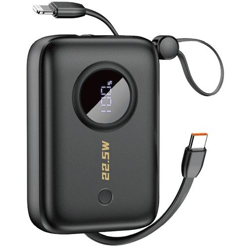 Baterie Externa Dudao K14, 10000mAh, 22.5W, QC + PD, 1 x USB-A - 1 x USB-C (Negru)