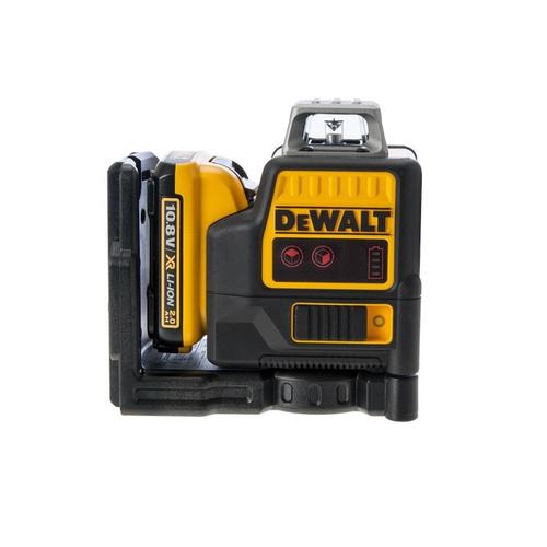Nivela laser, DeWALT, 15-50 m, Cu 2 fascicule, 10.8 V, Negru/Galben