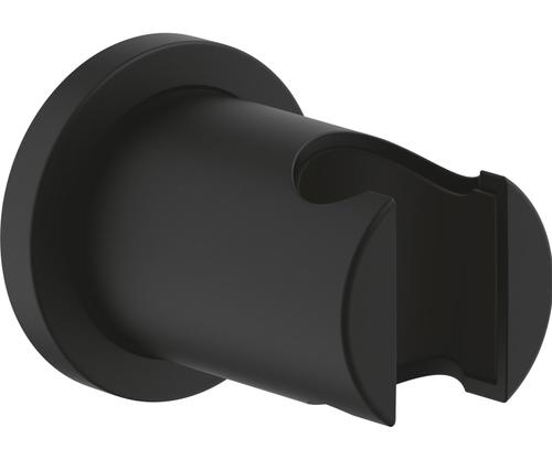 Suport para dus Grohe Rainshower 22117KF0, universal, montare pe perete, mat (Negru)