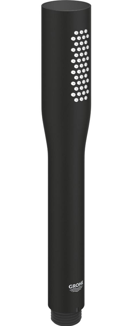 Para de dus Grohe Euphoria Stick 22126KF0, 1/2'', universala, 1 pulverizare, anti-calcar, mat (Negru)