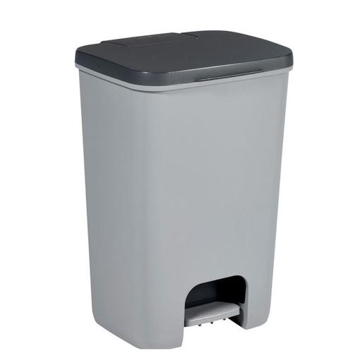 Cos de gunoi cu pedala Curver Essentials 40L, Gri