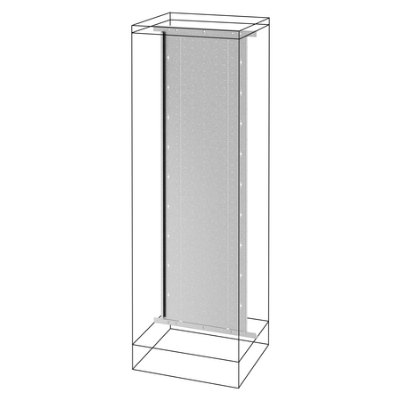 PLACA DE MONTARE PE SPATE PENTRU DISPOZITIVE NEMODULARE - QDX - 850X2000 MM