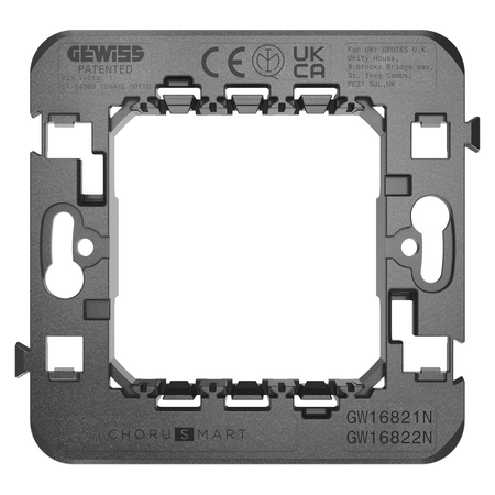 SUPORT STANDARD INTERNATIONAL - 2 CIRCUITE CU SURUBURI - PENTRU PLACA INTELIGENTA EGO (COMPATIBILA CU TOATE CELELALTE LINII CHORUSMART) - CHORUSMART