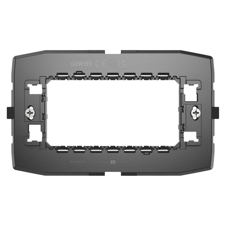 SUPORT STANDARD ITALIAN - 4 CIRCUITE - PENTRU PLACA INTELIGENTA EGO (COMPATIBILA CU TOATE CELELALTE LINII CHORUSMART) - CHORUSMART
