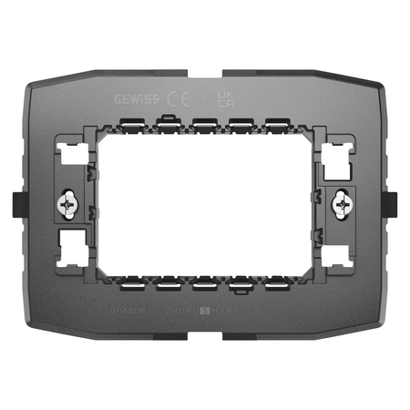 SUPORT STANDARD ITALIAN - 3 CIRCUITE - PENTRU PLACA INTELIGENTA EGO (COMPATIBILA CU TOATE CELELALTE LINII CHORUSMART) - CHORUSMART