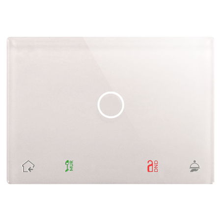 CITITOR CARDURI CU TRANSPONDER - KNX - 12-24Vac 12-32Vdc - MONTARE ÎNCASTRATA - CHORUSMART - Bej satinat