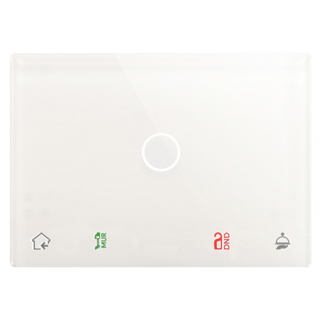 CITITOR CARDURI CU TRANSPONDER - KNX - 12-24Vac 12-32Vcc - MONTARE ÎNCASTRATA - CHORUSMART - ALB