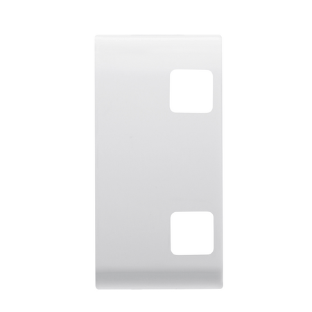 BUTON ÎNLOCUIBIL PENTRU PANOUL CU BUTOANE - A SE COMPLETA CU 2 LENTILE - 1 MODUL - ALB SATINAT - CHORUSMART