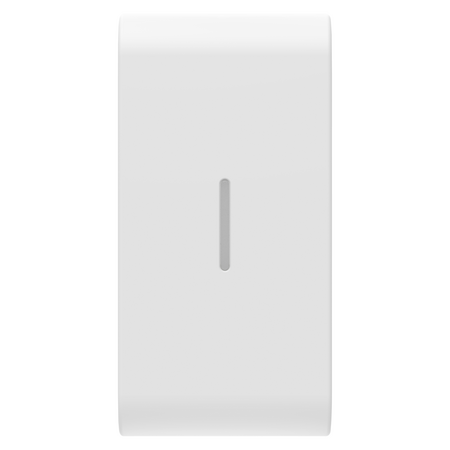 BUTON ÎNLOCUIBIL PENTRU COMENZI AXIALE - CU DIFUZOR - 1 MODUL - ALB SATINAT - CHORUSMART