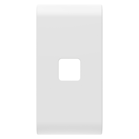 BUTON ÎNLOCUIBIL PENTRU COMENZI AXIALE - A SE COMPLETA CU LENTILA - 1 MODUL - ALB SATINAT - CHORUSMART