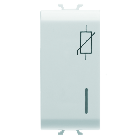 DISPOZITIV DE PROTECTIE LA SUPRATENSIUNE - 275V c.a. 50/60Hz - 1 MODUL - ALB SATINAT - CHORUSMART