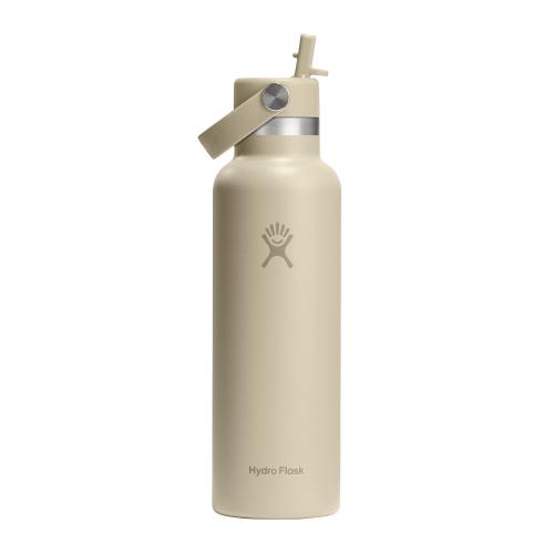 Sticla termos, inox, 620ml, inchStandard Strawinch, Hydro Flask (Bej)
