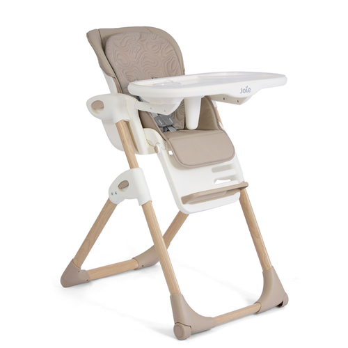 Scaun de masa Joie Mimzy Recline Strata Dune Wood, nastere - 15 kg