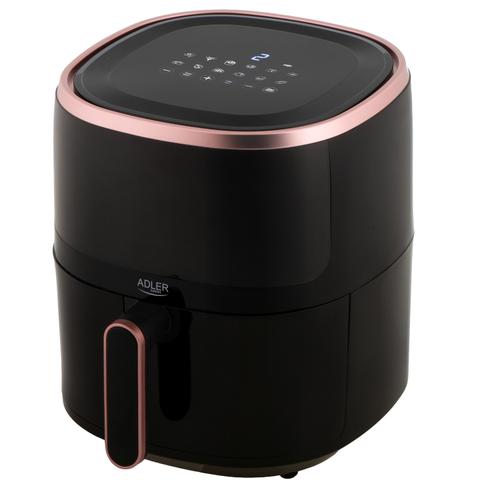 Friteuza cu aer cald Adler AD 6322, 5 L, 2000 W, 12 programe (Negru)