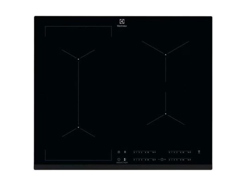 Plita cu inductie Electrolux EIV63443, 7200 W, 590x520 mm, 4 zone de gatit, Functie CleverHeat (Negru)